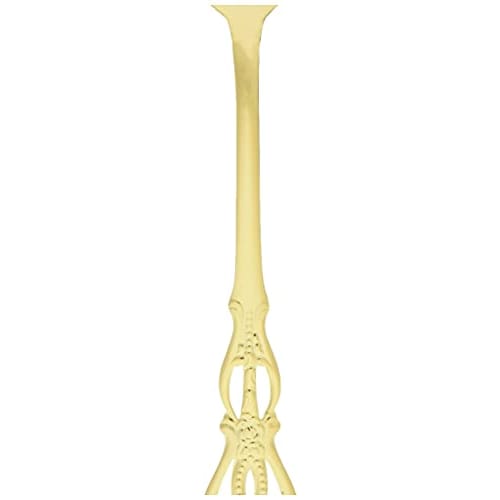 Takakuwa Metal Rune Dessert Spoon, Gold, 406449