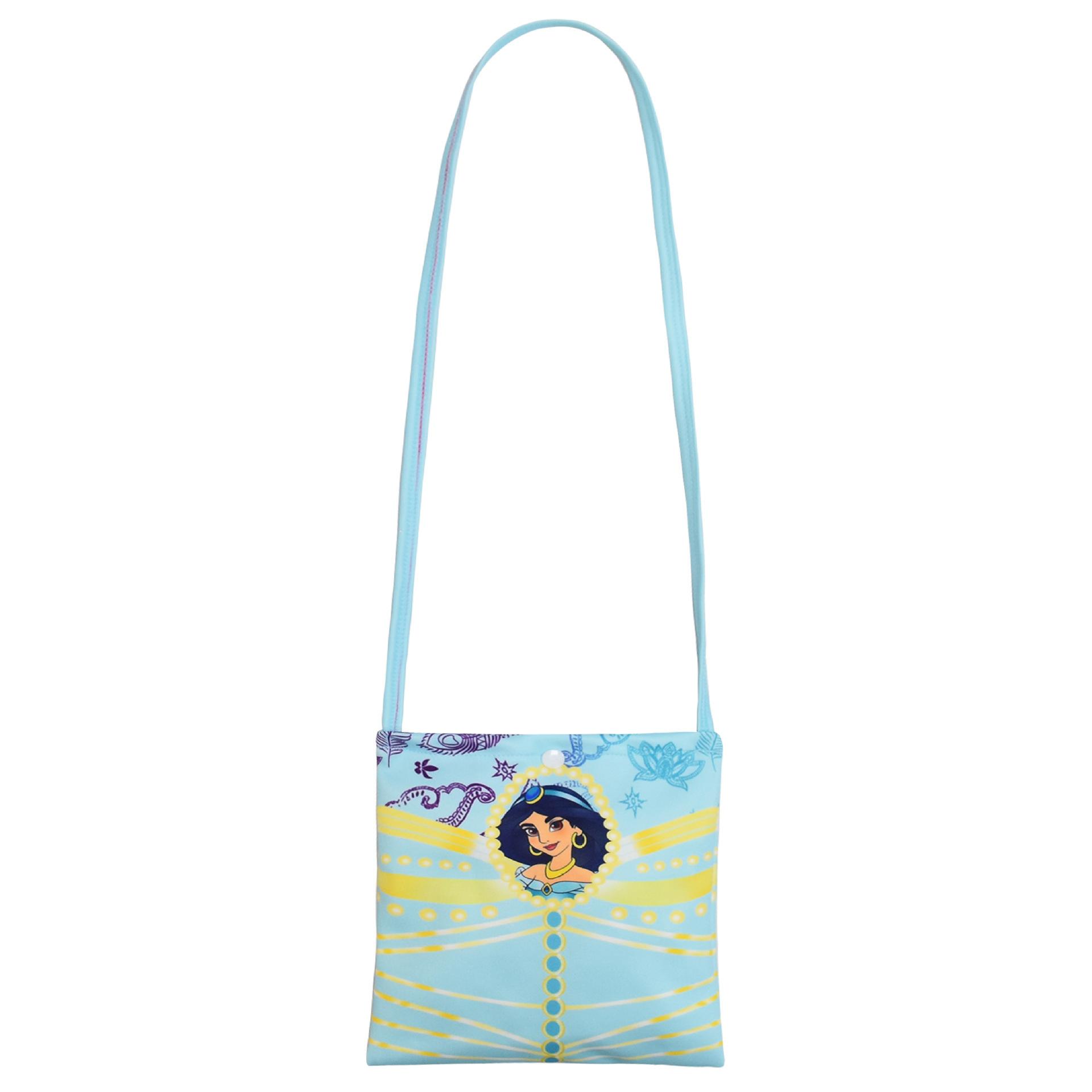 

In Stock Cartoon Digital Print Cuhk Girls Dress Flying Sleeves Milk Silk Skirt + Bag 88125 100 yards
