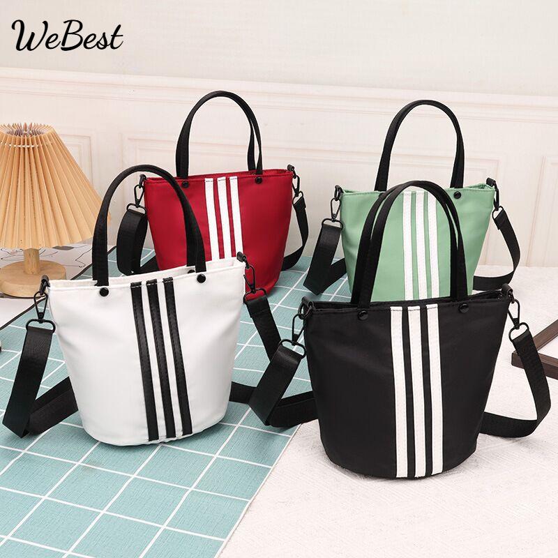 New Style Single Shoulder Bag Casual Minimalist Bucket Bag Lightweight Handbag Women's Top-Handle Bag Crossbody Bag