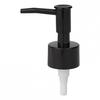 ABS Plastic Pump Head Tube Black Head Shower Silver