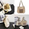 Urban Chic Nylon Tote Bag Large Capacity Stylish Grocery Shopping Bag With Zipper