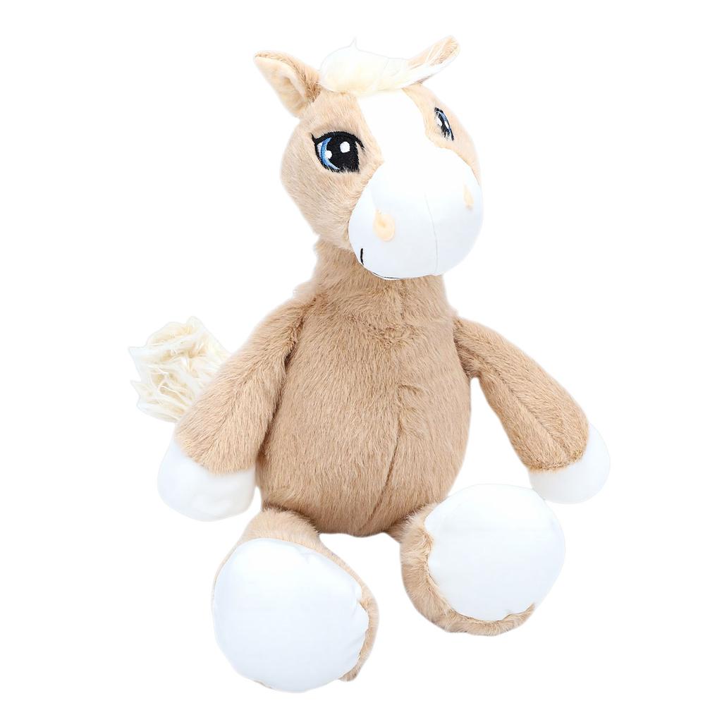 Horse Plush Stuffed Soft Realistic Animal Horse Plush Toy Auspicious Home Decor 11.02 Inch