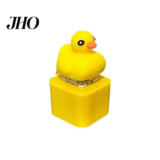 Animal Sound Keychain 1/2Pcs Seagull Mine Button Keychain, Rechargeable Fidget Clicker with Real LED Light & Light, Mini Hanging Buckle Toy