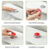 2pcs Nail Protector Toilet Presser Labor-saving Water Press Flush Button  Room Decor