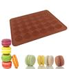 30 Cavity Silicone Pastry Cake Macaron Macaroon Oven Baking Mould Sheet Mat