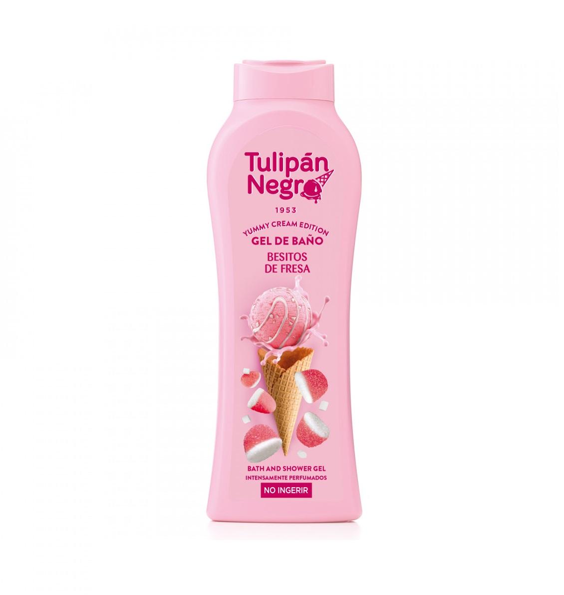 

Гель для душу Yummy Cream Полуничний поцілунок Tulipan Negro 650 мл