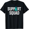 Support Squad Ovarian Cancer Raise Ovarian Cancer Awareness T-Shirt