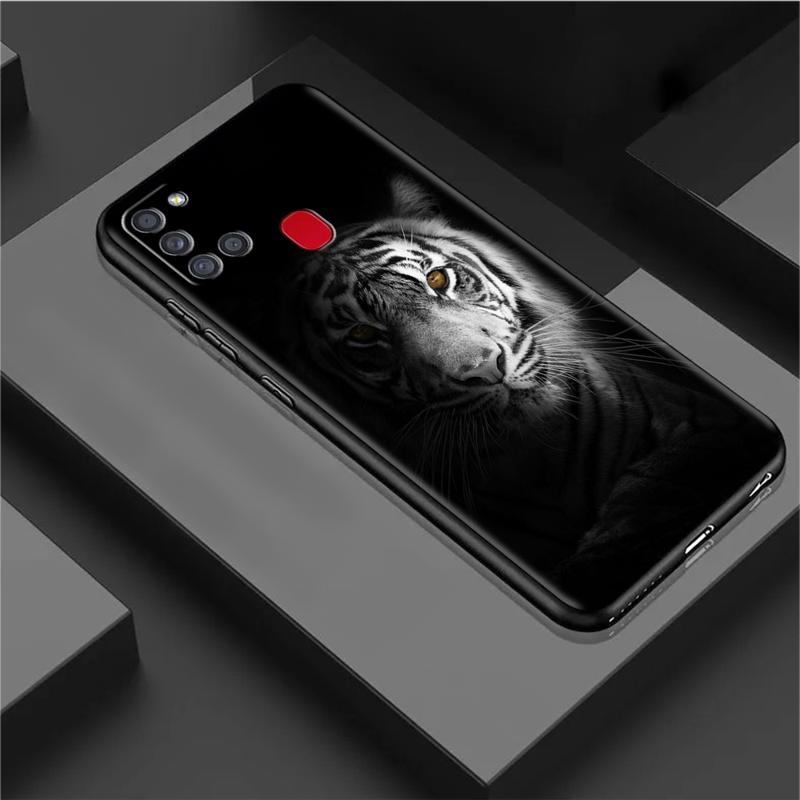 Wolf Löwe Tier Hülle Für Samsung Galaxy A54 A52 A14 5G A53 A12 A13 A71 A23 A34 A33 A21s Handyhülle