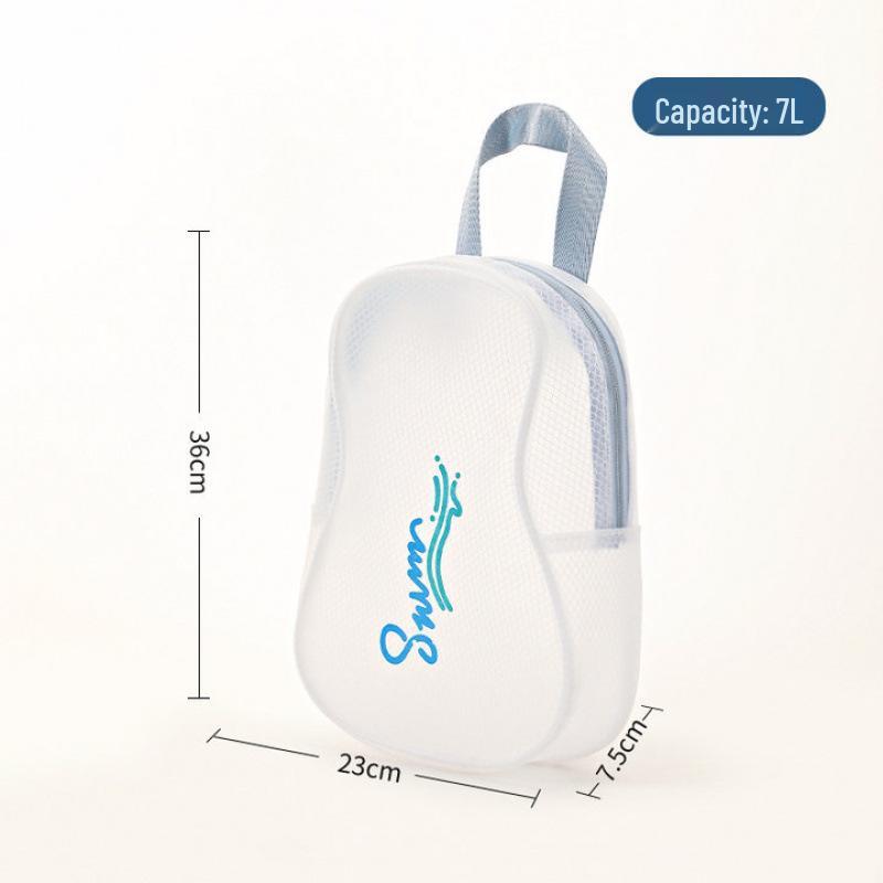 

Женская водонепроницаемая ПВХ сумка для плавания: Портативная пляжная и спортивная сумка для влажных/сухих вещей Default