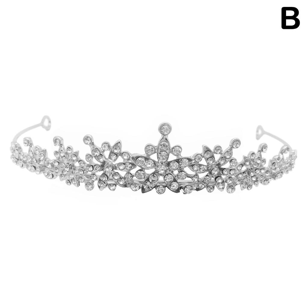 Princess Tiara Bridal Headband Wedding Tiaras And Crowns Headgear Crown Wedding Simple N1O2
