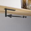 Paper Towel Holder-Single Hand Operable Wall Mount Paper Towel Holder Under Cabinet with Damping Effect for Kitchen Bathroom
