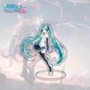 Large Standee Hatsune Miku Anime Acrylic Desktop Decor Cartoon Figure Collectible Gift For Fans