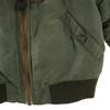 Hysteric Mini Back: His Mini Embroidery MA-1 Flight Jacket Olive Kid's Used
