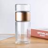 Double-layer Glass Cup Tea Separation Office Tea Cold Brewing Tea Cup With Anti Drop Filter Cup