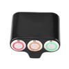 22mm Motorcycle Handlebar Mount Switch Headlight Hazard Brake Fog Light ON OFF with LED Light