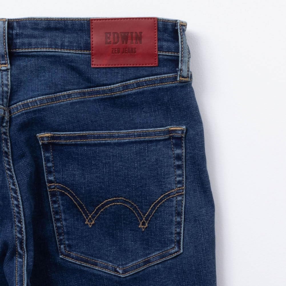 Edwin ZED JEANS Regular Straight Denim Stretch Light W30 Men's Pants, Jeans, Color (76cm)