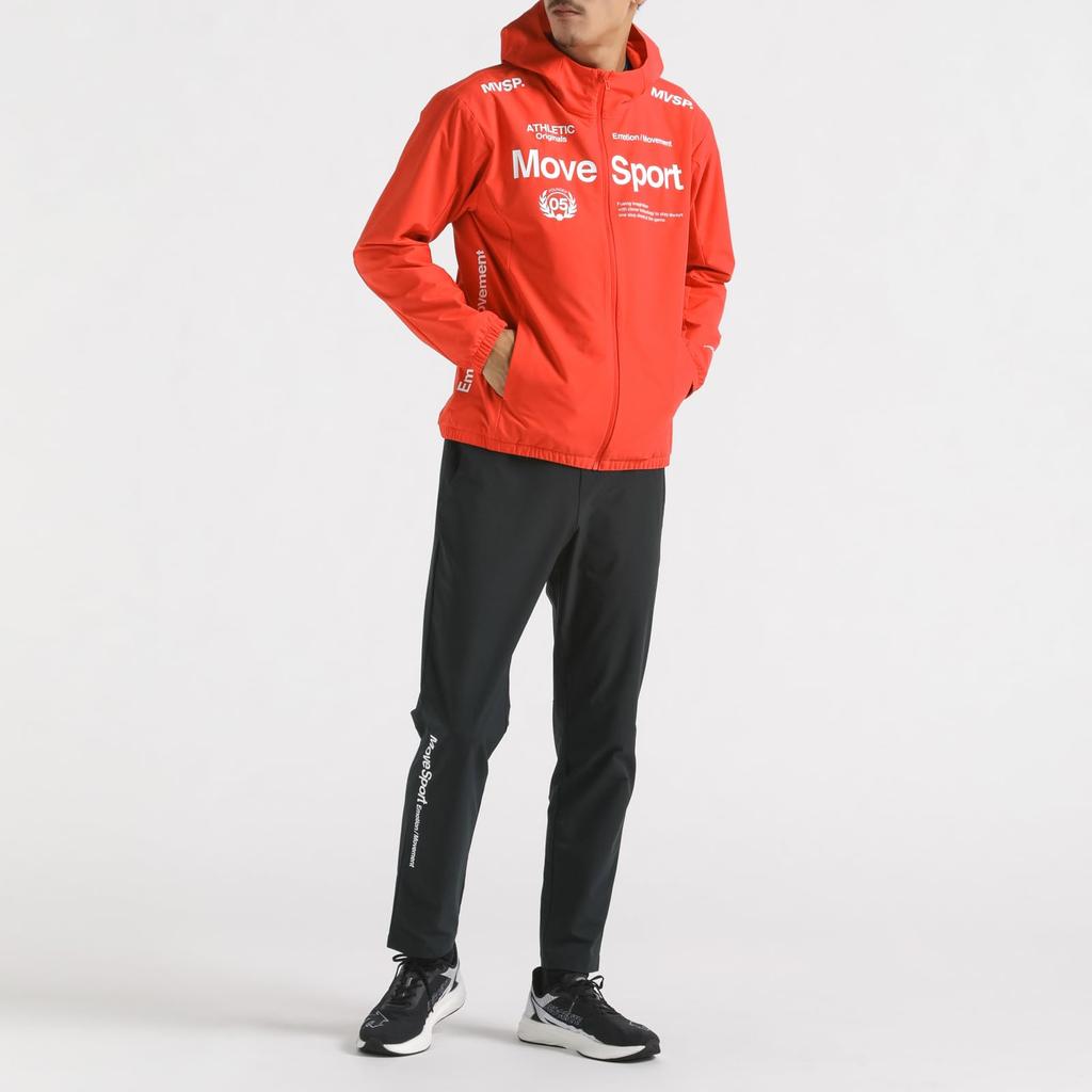 Long Pants Descente AIRY TRANSFER Light Warm Tapered Pants Lightweight Stretch Thermal Water Repellent Training Running XO [Move Sports] 4-way