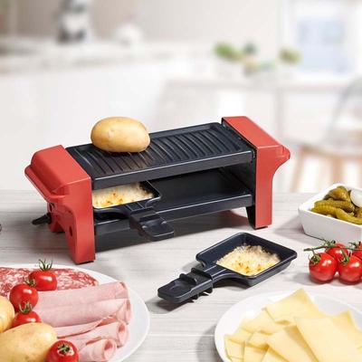 Macchina per Raclette Grill 2 Persone – Rc Rigi Red