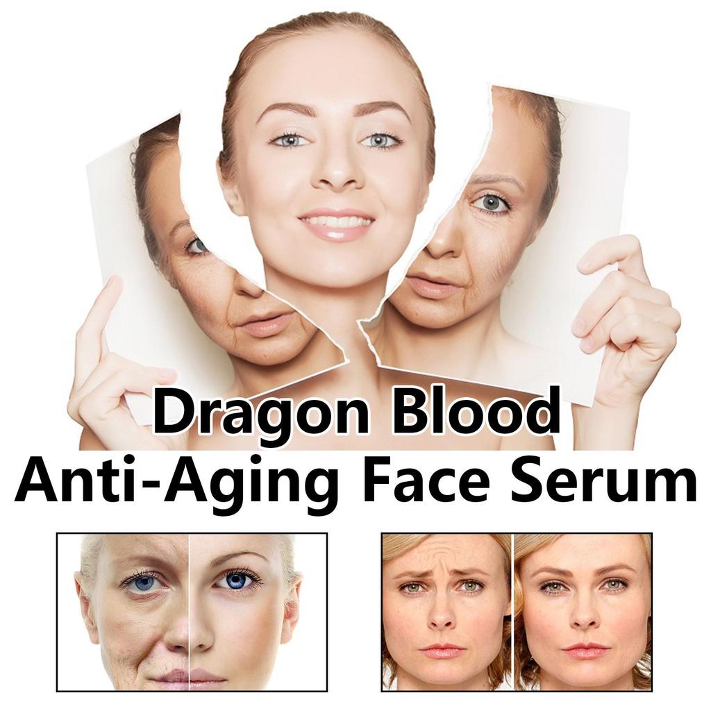 Dragon's Blood Facial Treatment Serum Moisturizes, Hydrates, Firms, Softens, Smoothes and Refines The Face