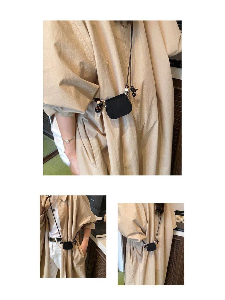 Autumn/Winter Retro Suede Mini Coin Purse: Exquisite Women's Crossbody & Shoulder Bag.