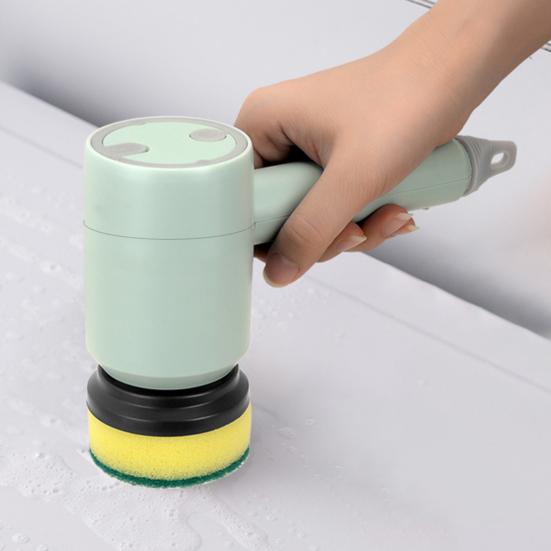 

1 комплект, отличная замена, подвесное отверстие, электрическая щетка для чистки, инструмент для мытья посуды, средство для удаления пыли, бытовые принадлежности 1pc циан