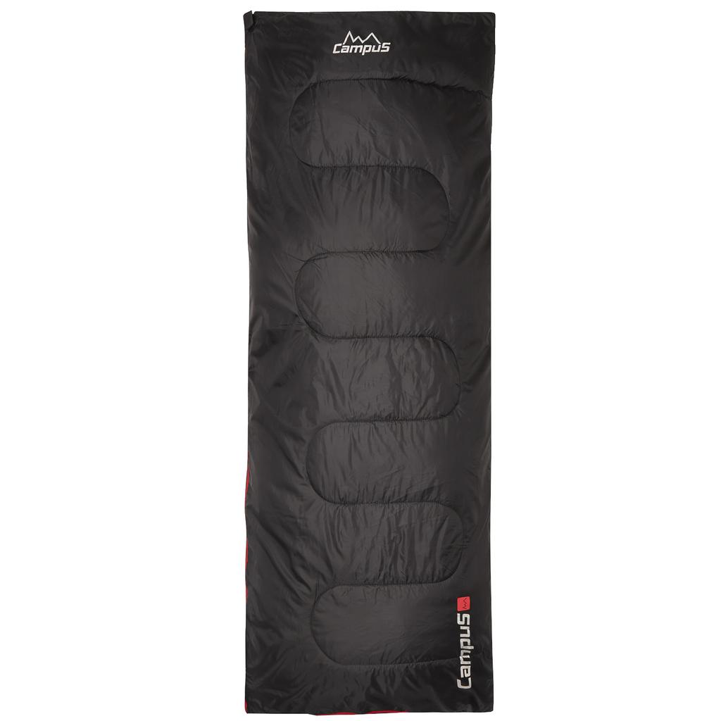 Campus Slogen 300 Left Sleeping Bag, Unisex Black Sleeping Bag