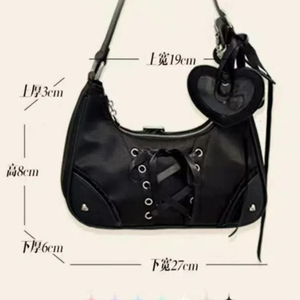 New Japanese Harajuku Students Daily Class Ulzzang Shoulder Bag Niche Design Girl Fashion Y2K Ita Bag Cute Kawaii Armpit Bag