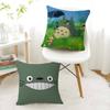 Cartoon Cute T-Totoroes Double-sided Cushion Cover Car Throw Pillow Case For Sofa Car Christmas Gift