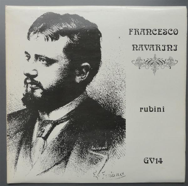 LP Record FRANCESCO NAVARRINI PAUL PAYAN Francesco Navarrini GV14 RUBINI RECORDS UK Classical Used