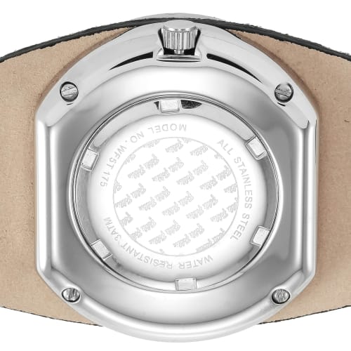 Folli Follie Women's 36mm Watch WF5T175SPK-BK-FAB, Black Dial, Stainless Steel, Mineral Glass, Quartz Movement, Water Resistant