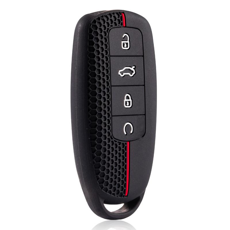 Silicone Keychain Car Keys Accessories Holder Key Cover Case For Chery Omoda 5 C5 Tigo 7 8 Pro Max Tigo 7 8 Plus Arrizo 5 Plus