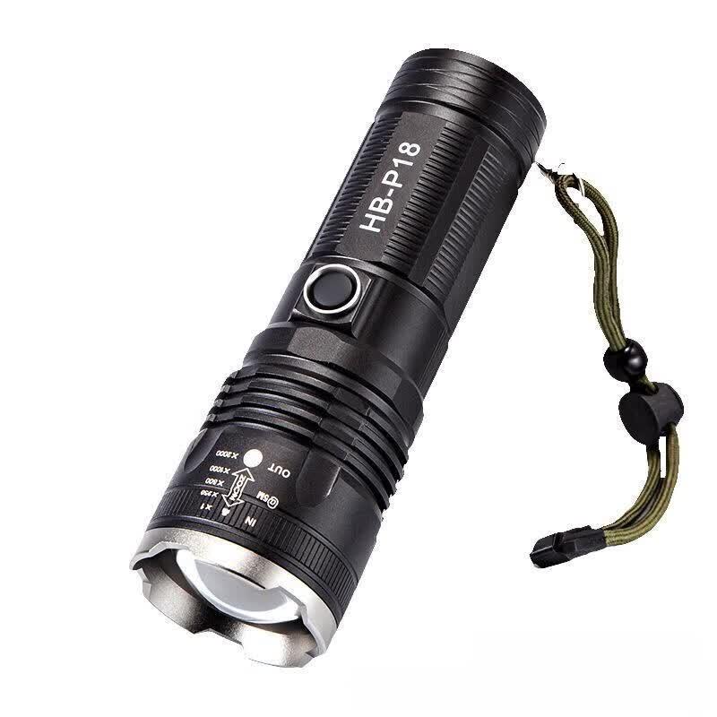 Handheld Long-Range Cycling Flashlight