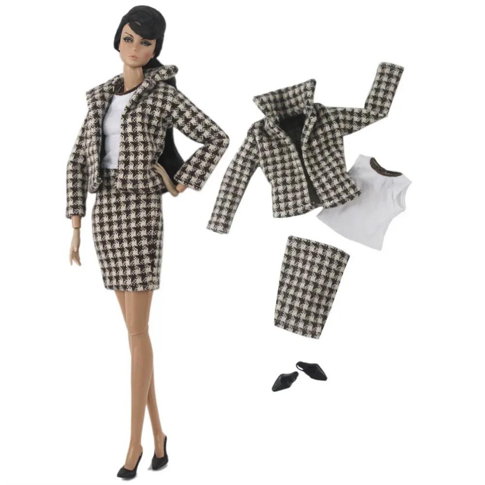 

1 Комплект Лялькового Одягу 1:Сукня в масштабі 6 для ляльки 11,5 дюймів 30 см Багато стилів на вибір Подарунки для дівчаток #03