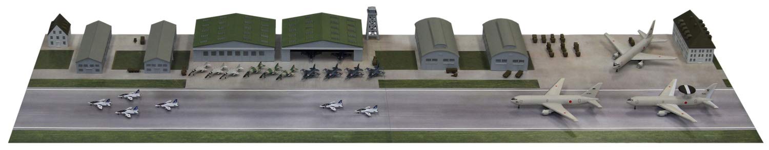 

Pit Road SPS Series Air Force Base Plastic Model with Paper Base 1/700 Self-Defense (SPS03)