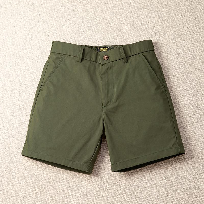 

Повседневные шорты Мужские Модные Повседневные Приталенные Однотонные Трехточечные Четырехточечные Летние 36 зелёный