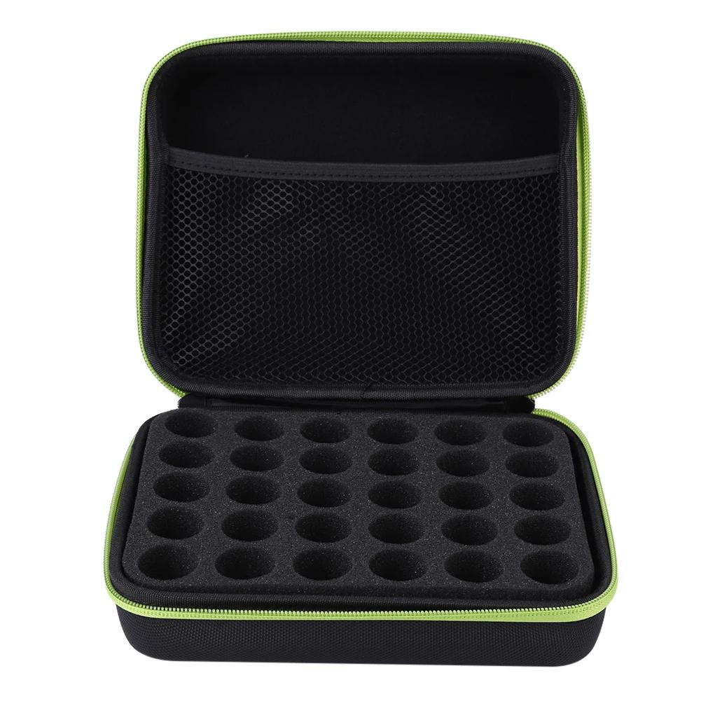 30/60 Bottles Essential Oil Case 15ml Essential Oil Collecting Bags Travel Portable Carrying Cases Nail Polish Storage Bag