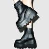 Brand Design  Big Sizes  Platform High Heels Cosplay Fashionable Autumn Winter Wedges Shoes Ankle Boots Women Booties