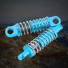 Adjustable Metal Front & Rear Shock Damper for 1 28 Weili RC Car K969 K989 P929 Parts Accessories(blue )