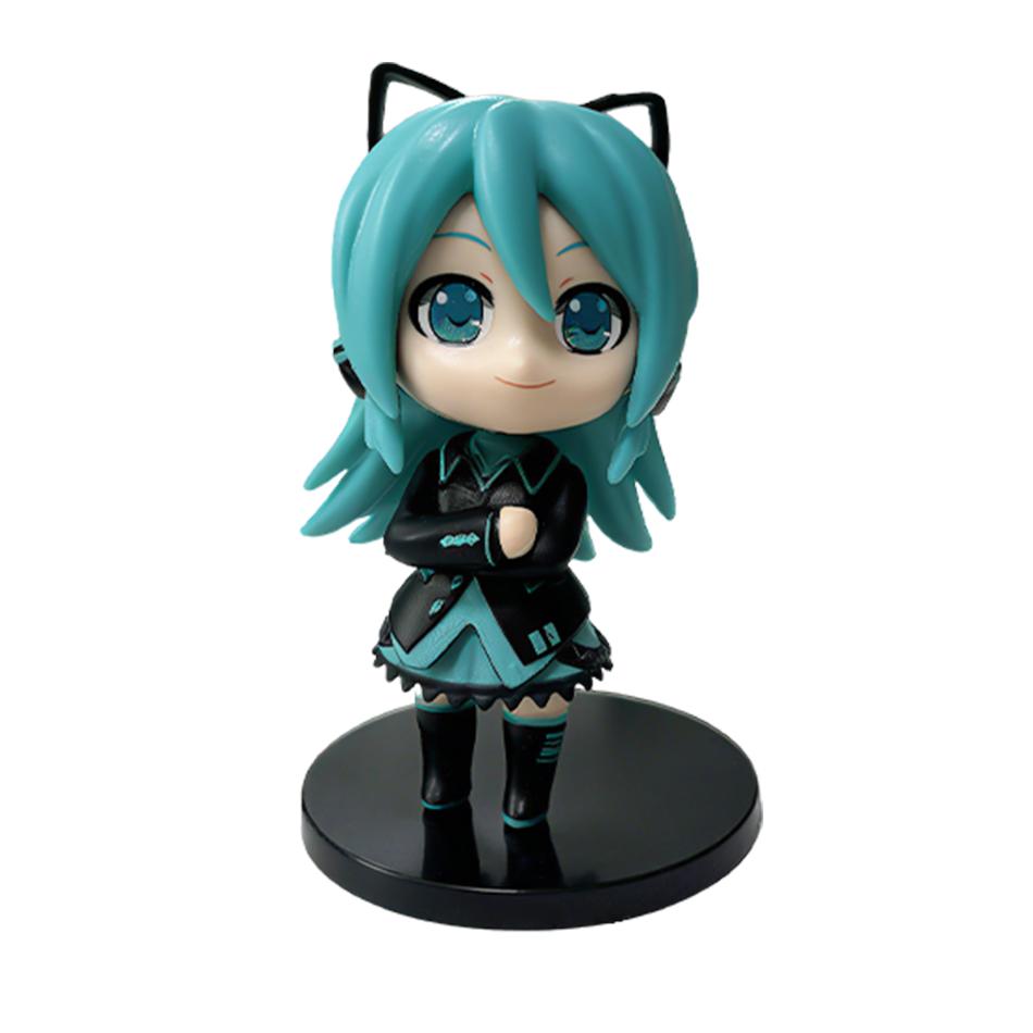 6 PCS Hatsune Miku Q Edition Series Handmade Blind Box Children's Toys Birthday Halloween Christmas Gift Desktop Decoration