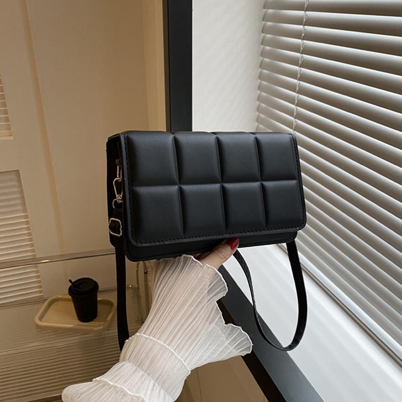 Designer Fashi Women Shoulder Bag Ladies PU Leather Handle Handbags Chain Strap Crossbody Bags for Women