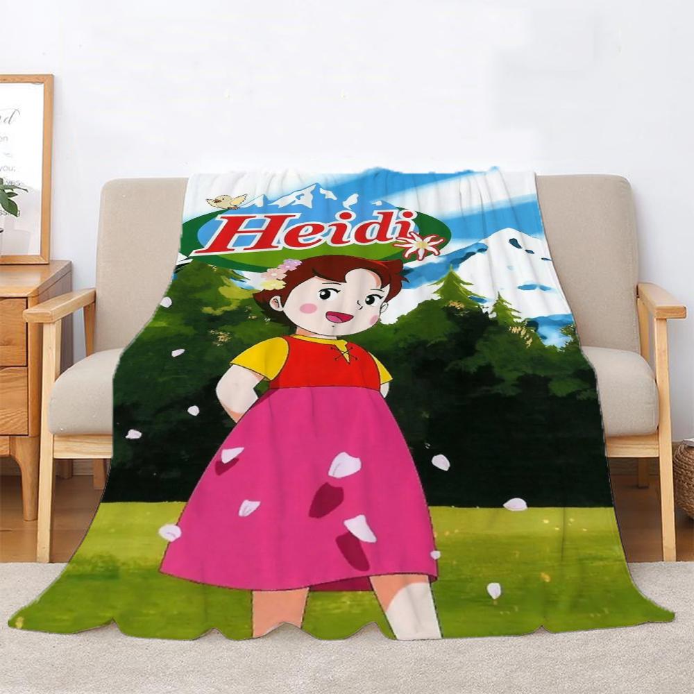 Heidi Throw Blanket Oversized 200x300 Beach Towel Luxury Blankets & Throws Home Interior Knitted Plaid Microfiber Bedding Knee &