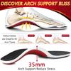 Women Men High Arch Support Flatfoot Orthopedic Insoles For Feet Ease Pressure Plantar Shoe Sole