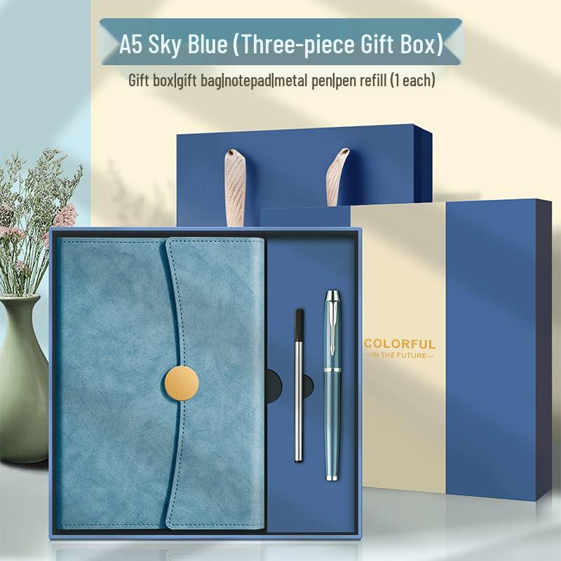 A5 Notizbuch Geschenkset mit individuellem Logo für Firmenevents und Souvenirs