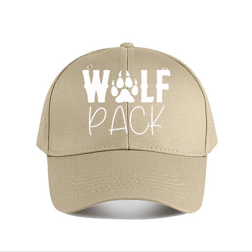 Casquette de Baseball Graphique Patte de Meute de Loups Mode Unisexe Chapeau de Soleil Femmes Sports d'Extérieur