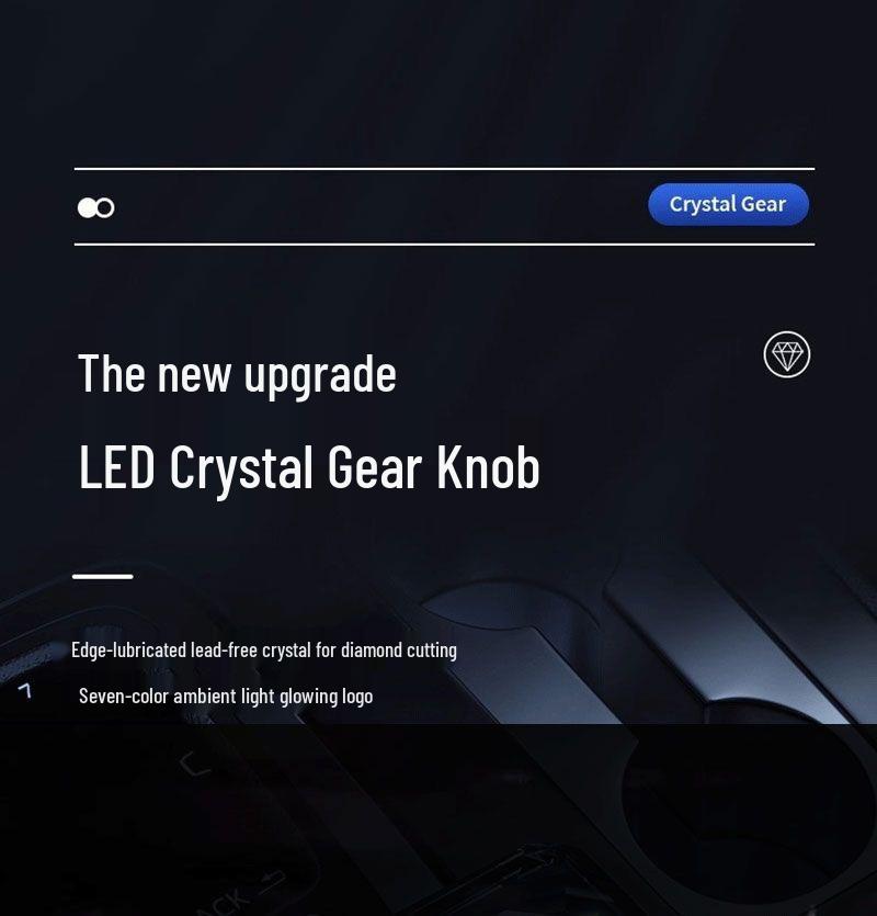 Universal Crystal Gear Shift Knob for Honda, Toyota, Lexus, Kia, Hyundai, Infiniti, Nissan, Ford, Buick