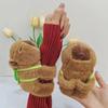 1-10PCS Kapibara Plush Doll Lying on The Hands of Kapi Bara Water Dolphin Doll Doll Doll Wrist Snap Ring Toys Plush Toys
