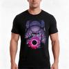 Deep Space Tshirt Summer Casual Cotton Tee Oversized Streetwear Tops Vintage Graphic Print Loose Fit Short Sleeve