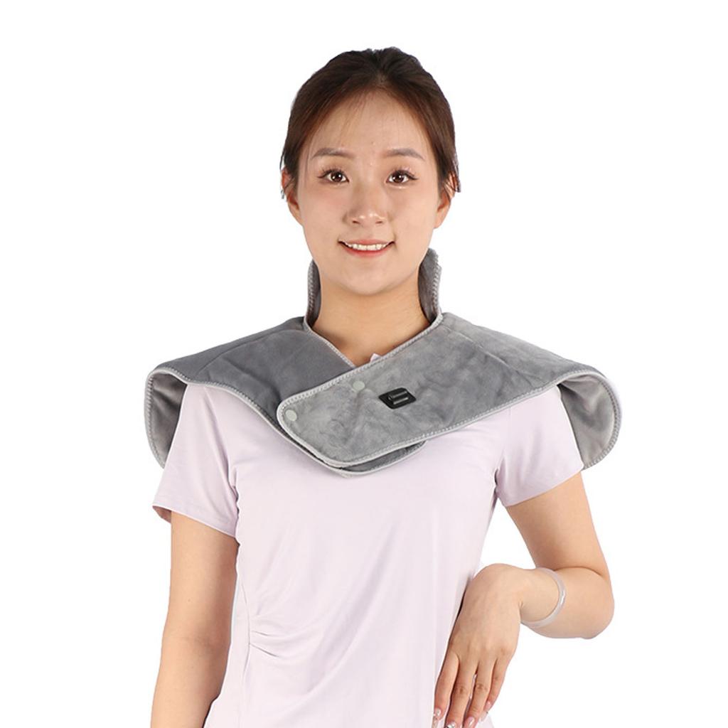 Neck and Shoulder Heating Wrap 3 Temperature Settings 3 Timers Heated Neck Shoulder Pad