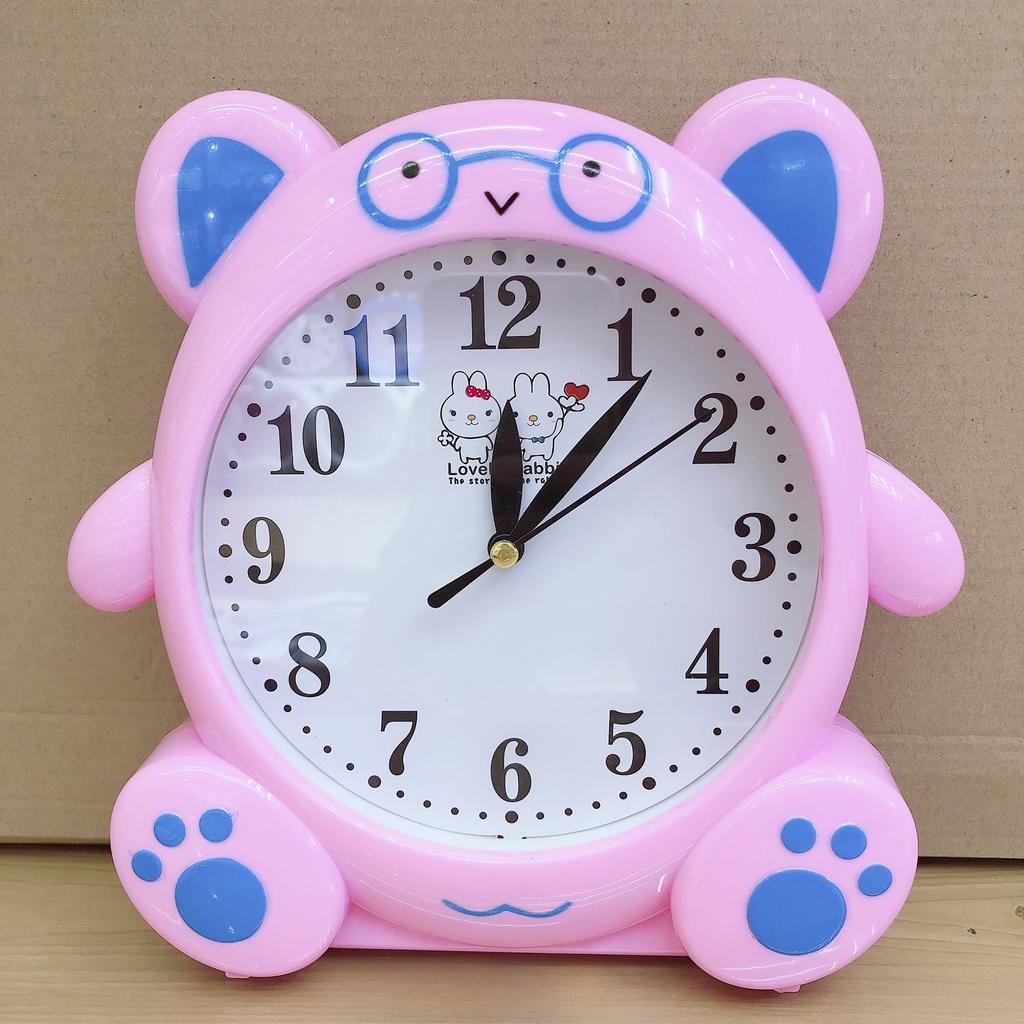 Bardzo duży zegarek w stylu kreskówkowym, prezent dla dzieci i uczniów, zegar wahadłowy, zegar ścienny do salonu i sypialni, dla leniwych