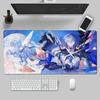 Anime Gaming Mousepad Honkai Star Rail Mouse Pad Locking Edge Mouse Mat Office Large Non-Slip Keyboard Mat Raiden Bosenmori Mei